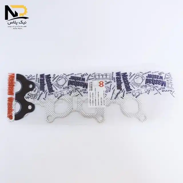 تصویر محصول واشر اگزوز بغل پراید فلزی (منیفولد دود) مشهد واشر(10عددی)