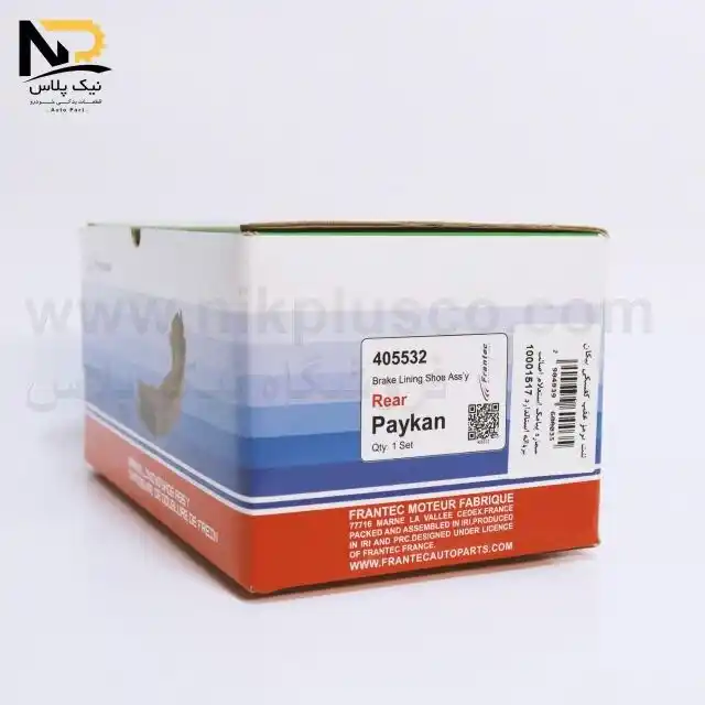 تصویر محصول لنت عقب پیکان کامل فرانتک